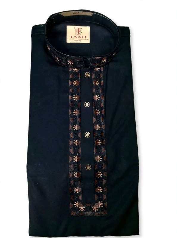 TAATI CCP 05=  100%premium cotton Embroidered panjabi