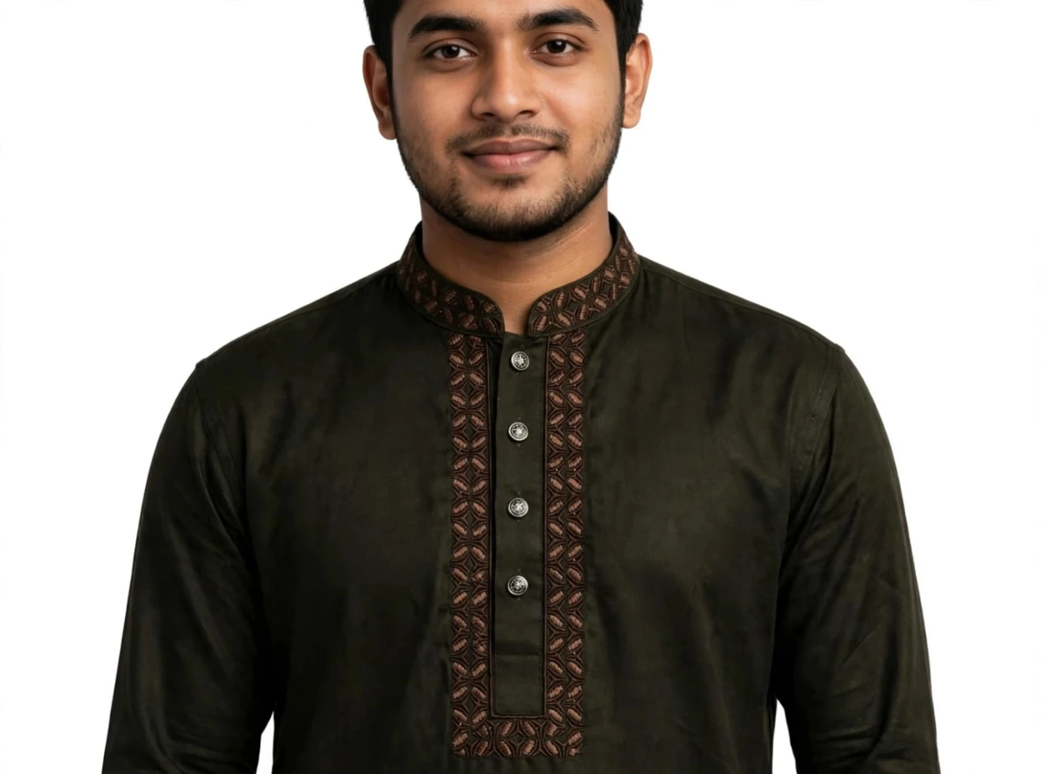 TAATI CCP 04=  100%premium cotton Embroidered panjabi