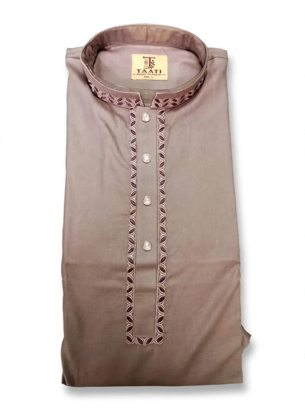 TAATI CCP 06=  100%premium cotton Embroidered panjabi