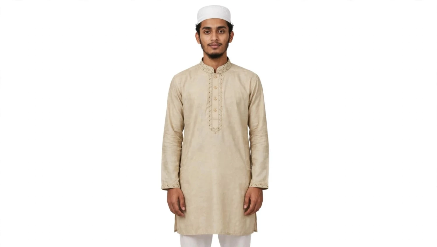 taati cp25=cotton  Embroidered Panjabi