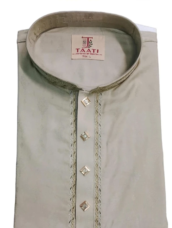 taati 26=premium cotton  Embroidered Panjabi