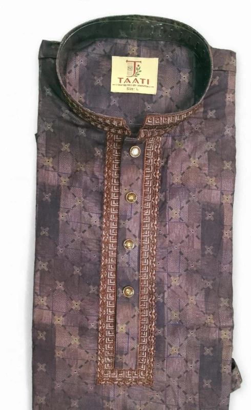 taati cp33=premium cotton  Embroidered Panjabi