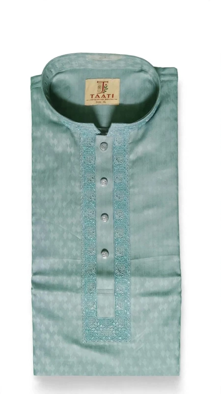 taati CP35=premium cotton  Embroidered Panjabi