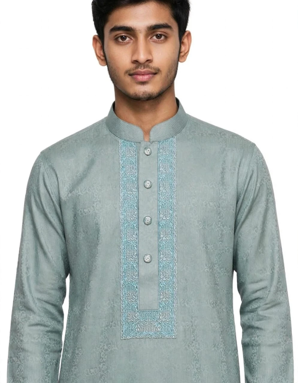 taatiCP48=cotton  Embroidered Panjabi