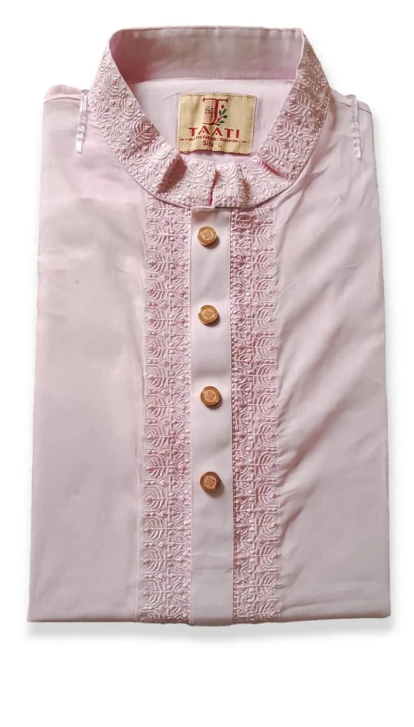 taati cp45=premium cotton  Embroidered Panjabi